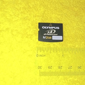 Tarjeta de memoria original en funcionamiento Olympus XD-Picture Card, tarjeta digital de 2 GB, tarjeta de memoria para algunos modelos de cámaras digitales Olympus, Japón, Toshiba