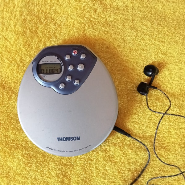 Thomson LAD 790 Working CD Player Portable CD Player Retro Player Compact Quality Collectible Soviet Era Player