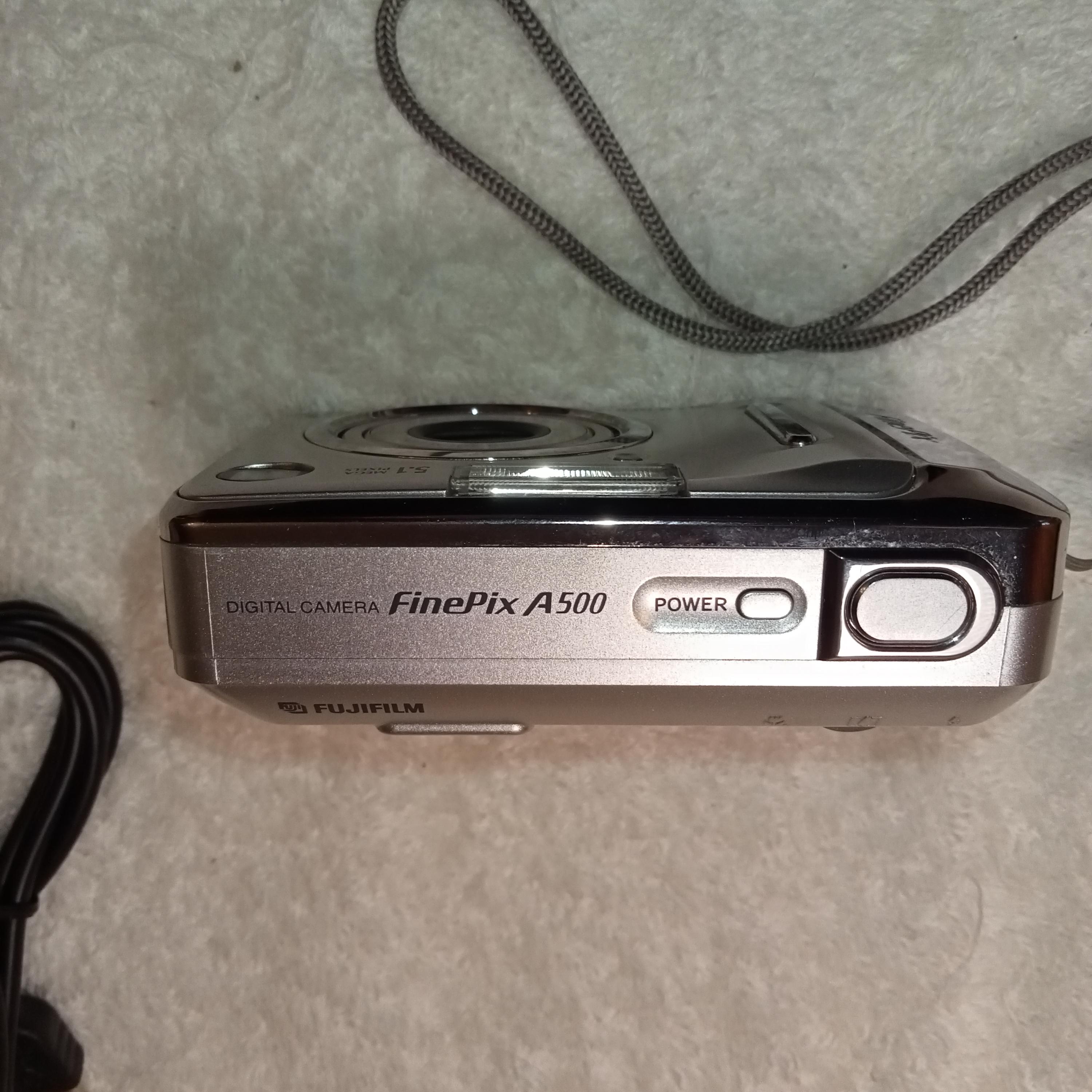 動作確認済みデジタルカメラ Fujifilm FinePix A500、デジタルカメラ