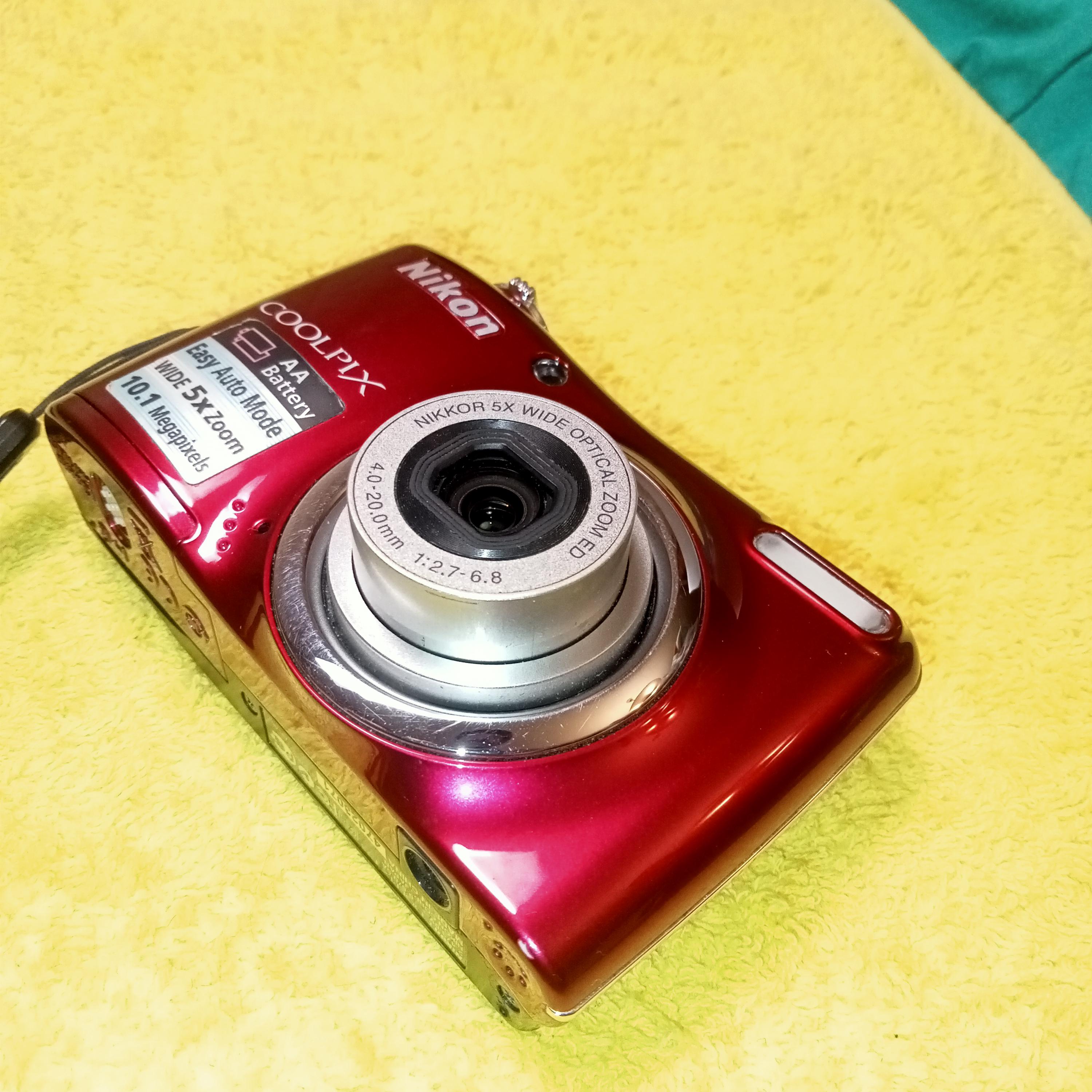 Nikon | L26 Coolpix Camera Digital : L23 Shoot Point Red COOLPIX