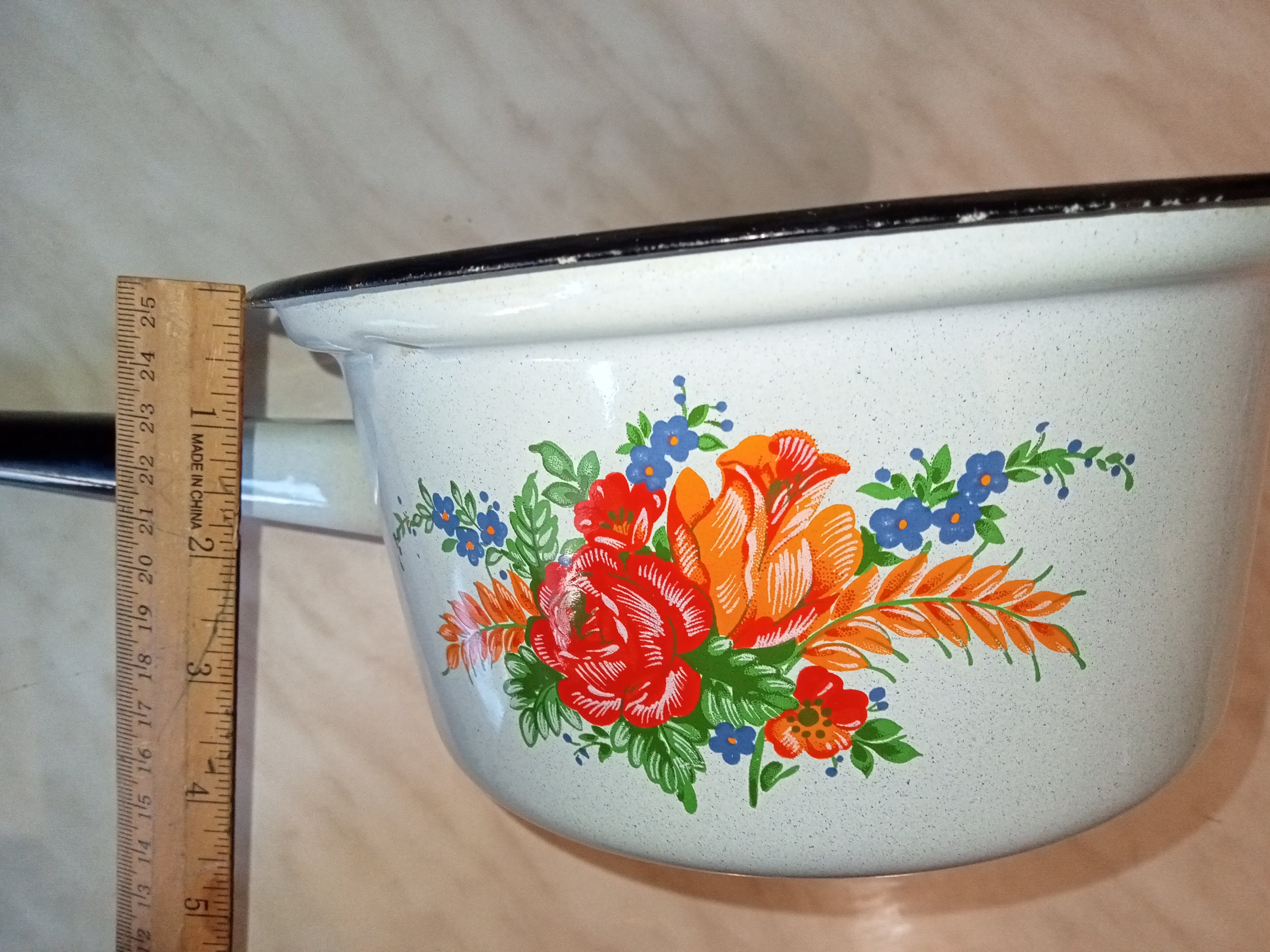 Sowjetischer Drushlag 70er Jahre. Emailliertes Geschirr der | Etsy