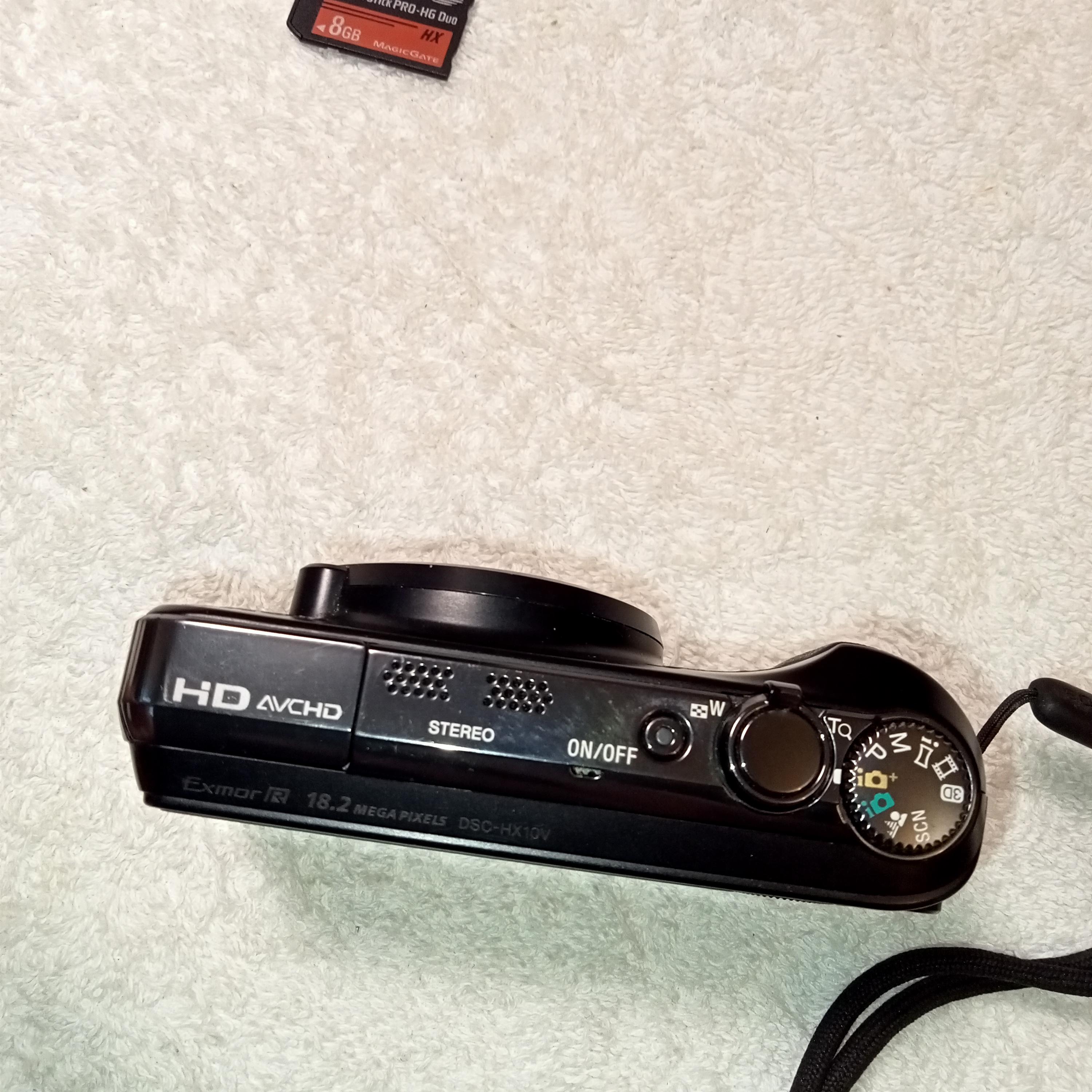 動作確認済デジタルカメラ Sony Cybershot DSC-HX10V、FullHD ビデオ