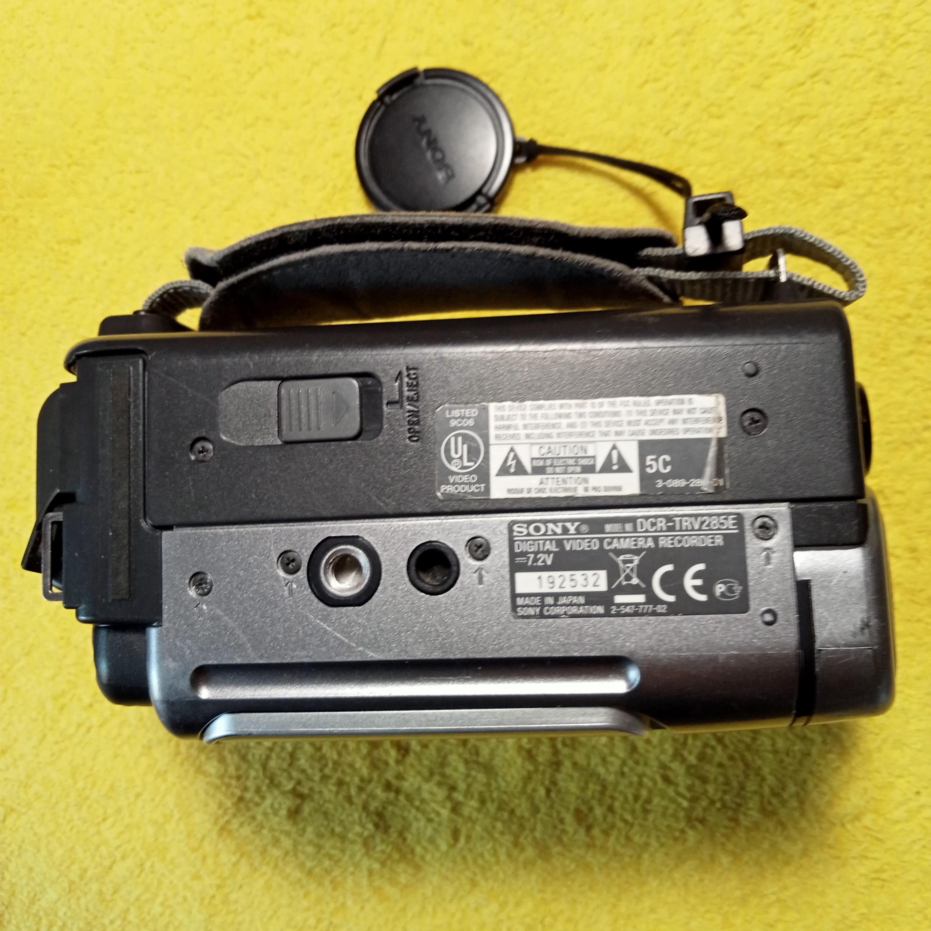 Working Digital 8 Sony Handycam Dcr-trv285e,hi8 ,camera Lens 990X