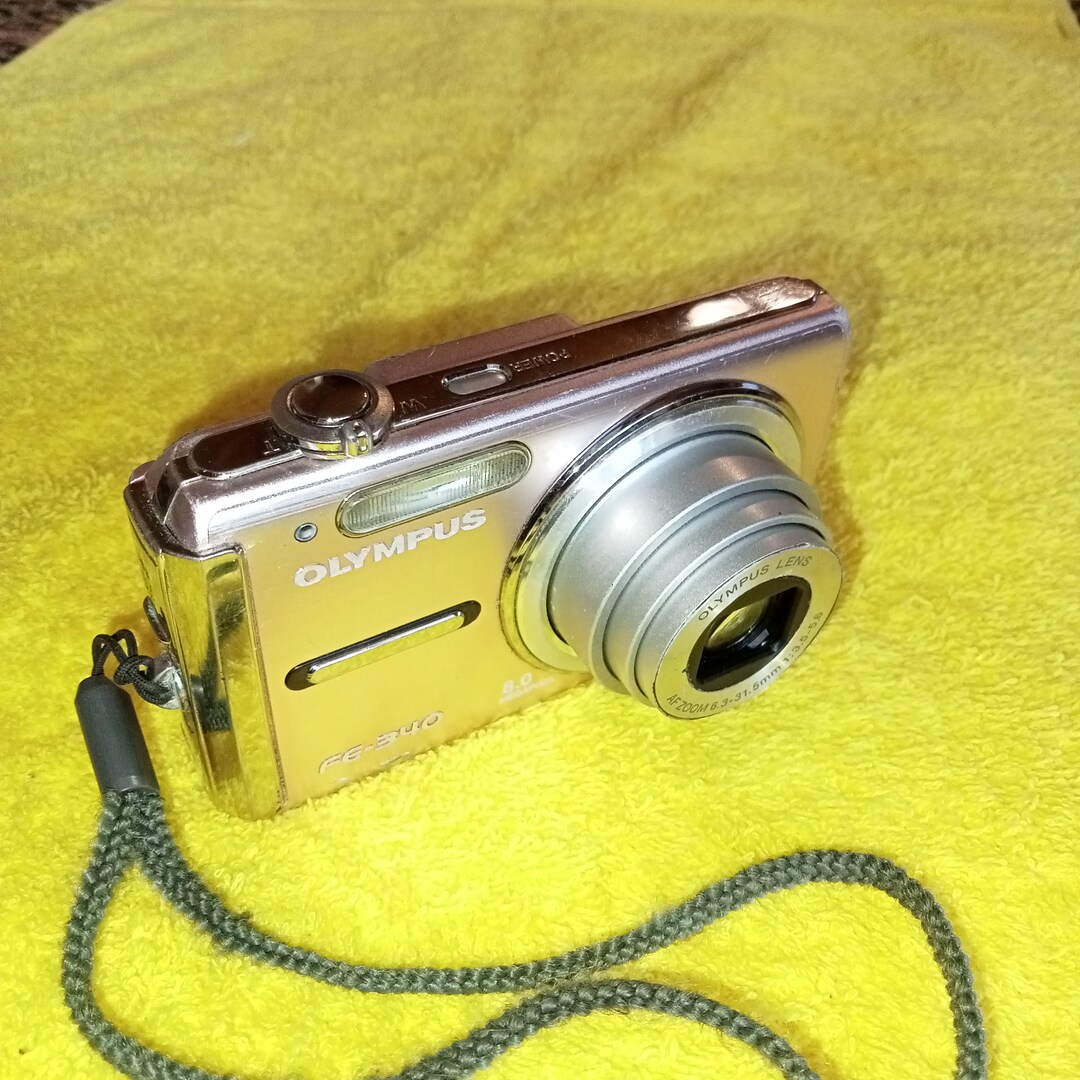 Olympus FE340 Pink Working Olympus Digital Camera 5x Optical Etsy