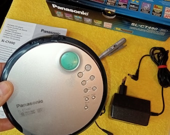 Panasonic Shock Wave Sl-sw960v Portable MP3 FM, AM Radio CD Player