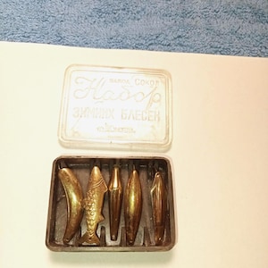 Brass Vintage Lure - Etsy