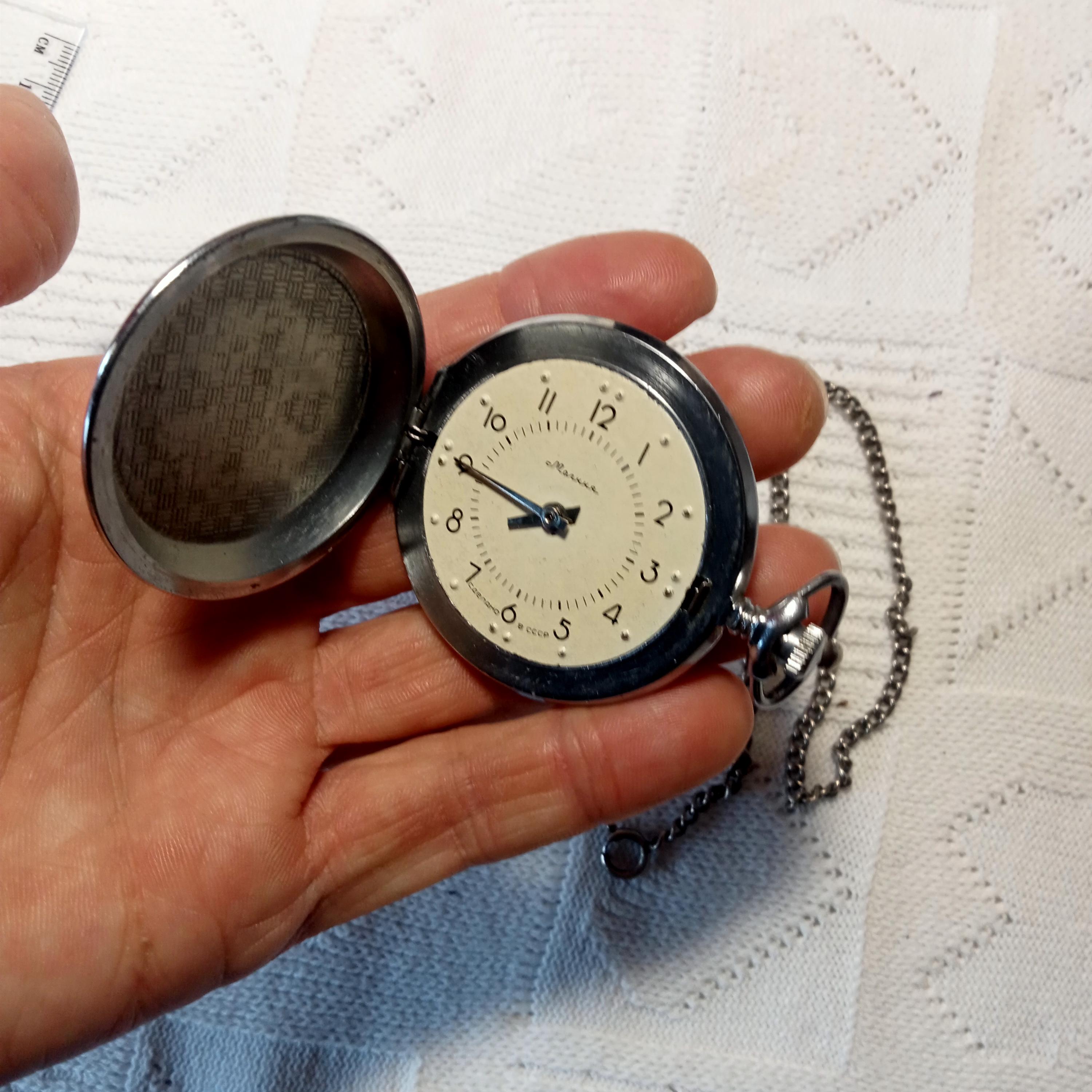 Taschenuhr Molniya Taschenuhr Russische Uhren Funktionierende