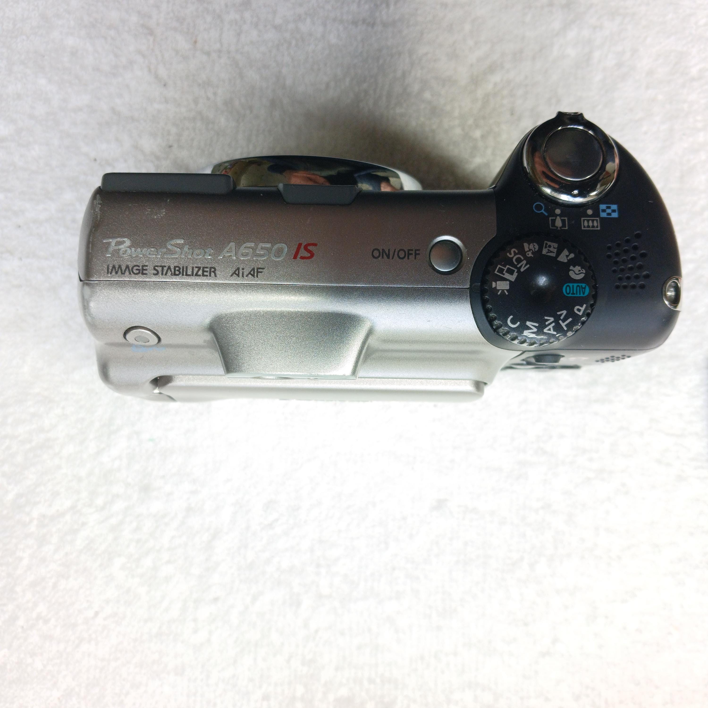 Working Digital Camera With Rotating Display, Canon Powershot A650 