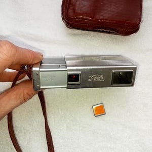 Working Soviet Vintage Camera Kiev-Vega .Vintage Mini Camera 16mm.USSR Pocket Camera.Vintage Spy Camera Soviet Camera identical Minolta-16