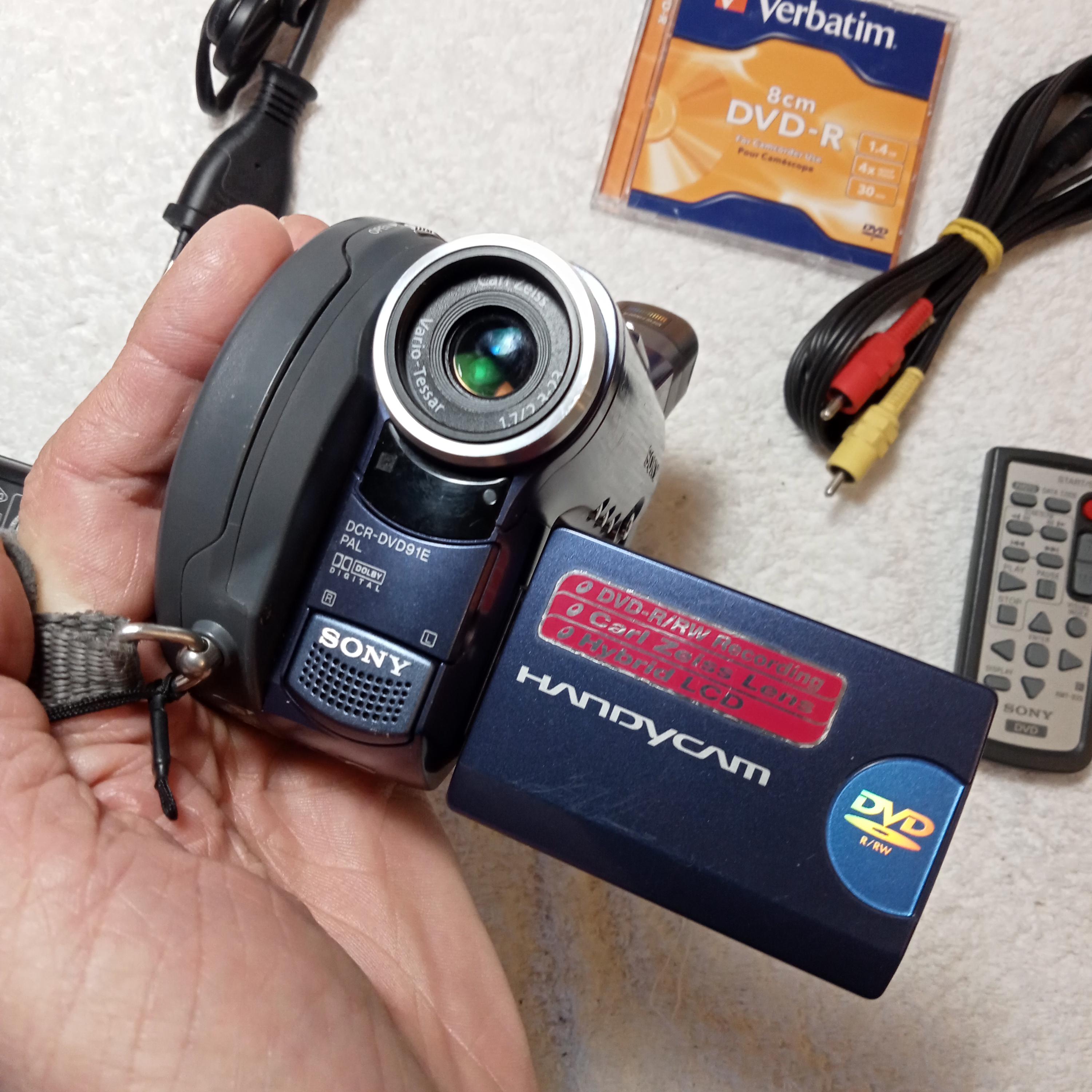SONY Handycam 120倍ズーム DVD-RW10枚セット SONY Handycam 120倍ズーム DVD-RW10枚セット