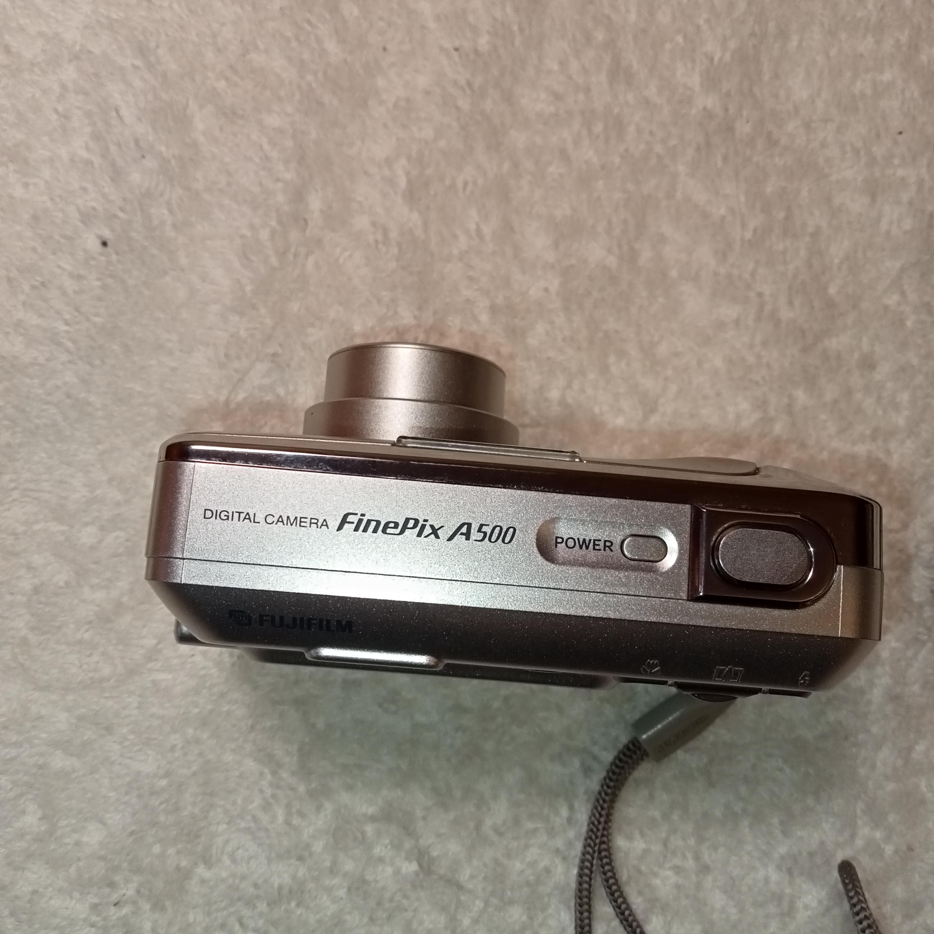 動作確認済みデジタルカメラ Fujifilm FinePix A500、デジタルカメラ