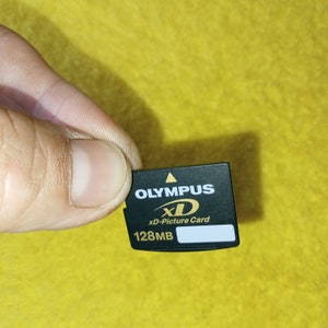 Działająca oryginalna karta pamięci Olympus XD-Picture Card, karta cyfrowa 128 MB, karta pamięci do niektórych modeli aparatów cyfrowych Olympus, Samsung, Korea