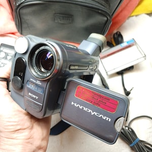 Sony Handycam 8mm Camcorder - Etsy