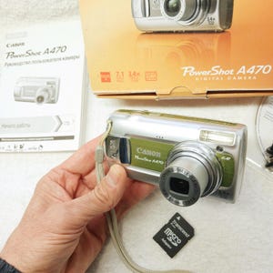 Canon Powershot A470 - Etsy