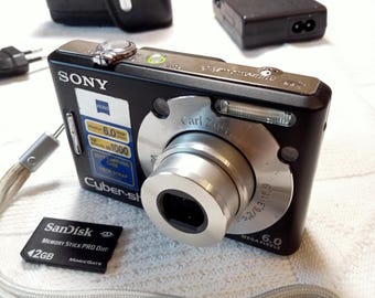 Sony Cybershot DSC-W35 7.2 Megapixels Digital Camera +usb - Etsy