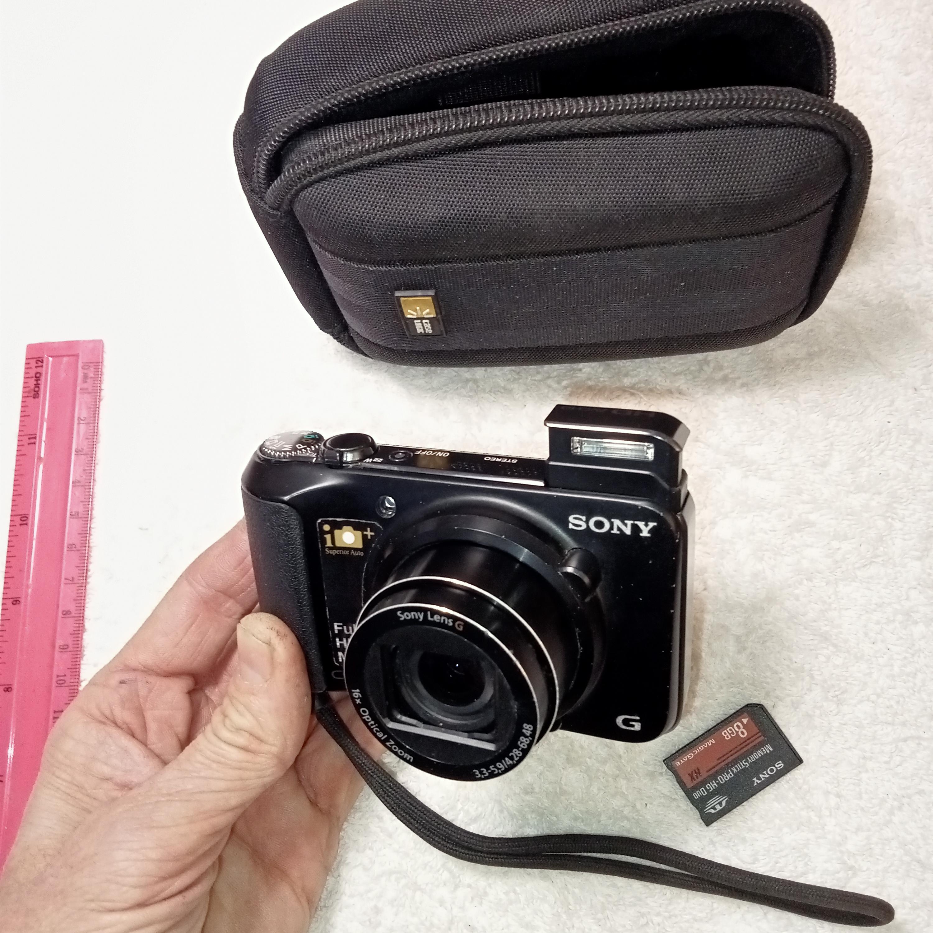 動作確認済デジタルカメラ Sony Cybershot DSC-HX10V、FullHD ビデオ
