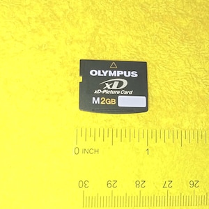 Tarjeta de memoria original en funcionamiento Olympus XD-Picture Card, tarjeta digital de 2 GB, tarjeta de memoria para algunos modelos de cámaras digitales Olympus,