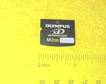 Working original memory card Olympus XD-Picture Card, Digital Card 2GB, memory card for some models of Olympus digital cameras,Japan,Toshiba