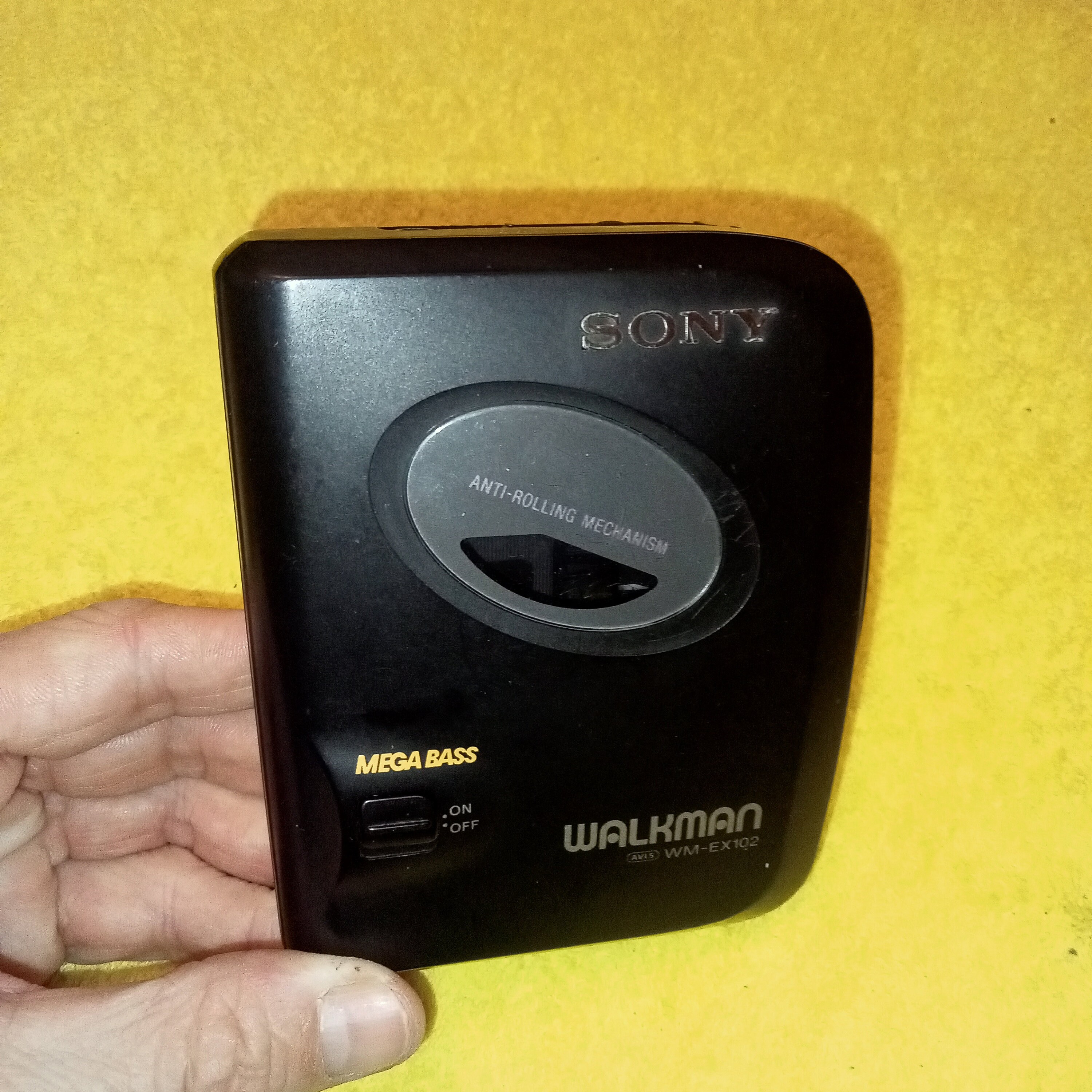 Sony Walkman WM EX102 funktionierendes Kassettenradio Kassettenspieler tragbarer Kassettenspieler Vintage schwarz Sony Player Etsy