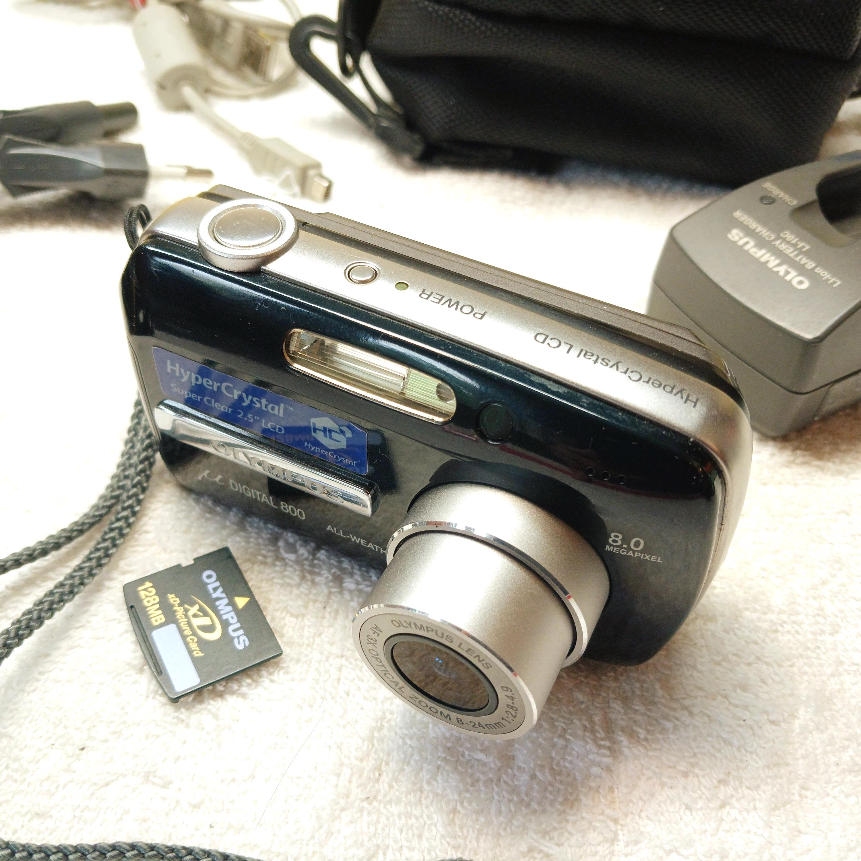 Olympus Mj Digital 800, Retro Style Compact Digital Camera, 8MP