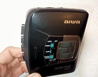 ヴィンテージ Aiwa ラジオ カセット プレーヤー、ヴィンテージ