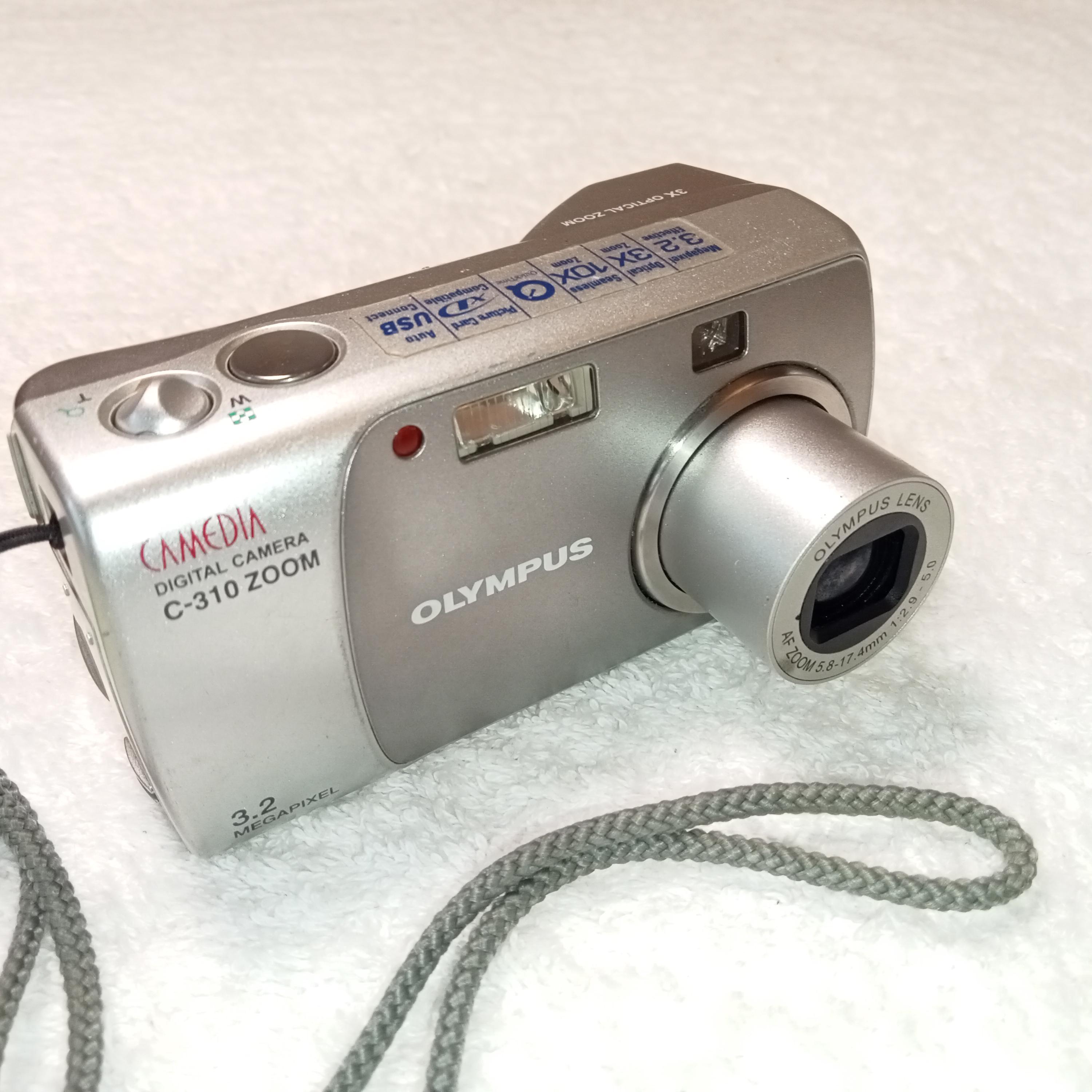 動作確認済み オリンパス CAMEDIA C-310 レトロスタイル コンパクト 