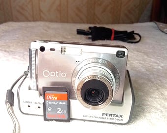 Pentax Optio S5i Work Digital Camera 5.0MP Display 3x Optical Zoom