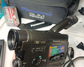 Working Video Camera Panasonic NV-RX7, VHS-C, Made in Japan, 140x