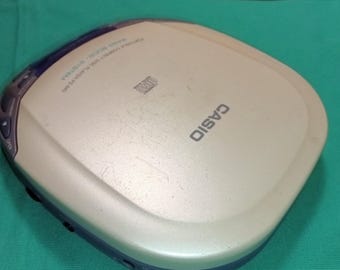Working Vintage Cassio PZ-840 CD Player, Retro Player, Compact