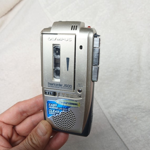 OLYMPUS Pearlcorder J500 マイクロカセットレコーダー Amazon.com: OM