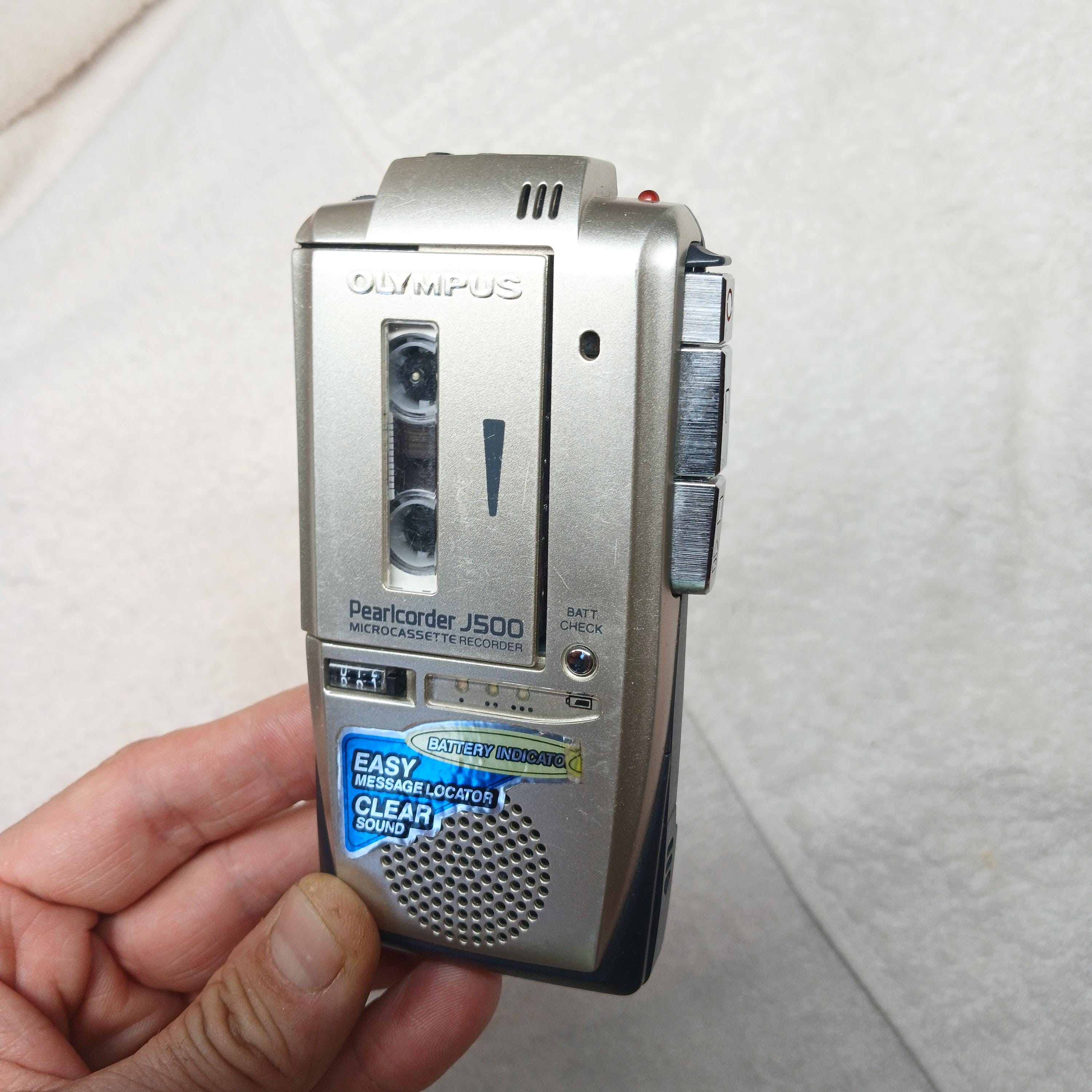 マイクロカセットレコーダー、オリンパス パールコーダー J500