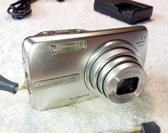 Olympus Mju 725 SW 7.1MP Digital Compact Camera Tested Working - Etsy