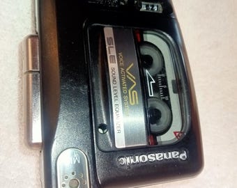 Working Microcassette Tape Recorder Panasonic RN-502, 2 Speeds