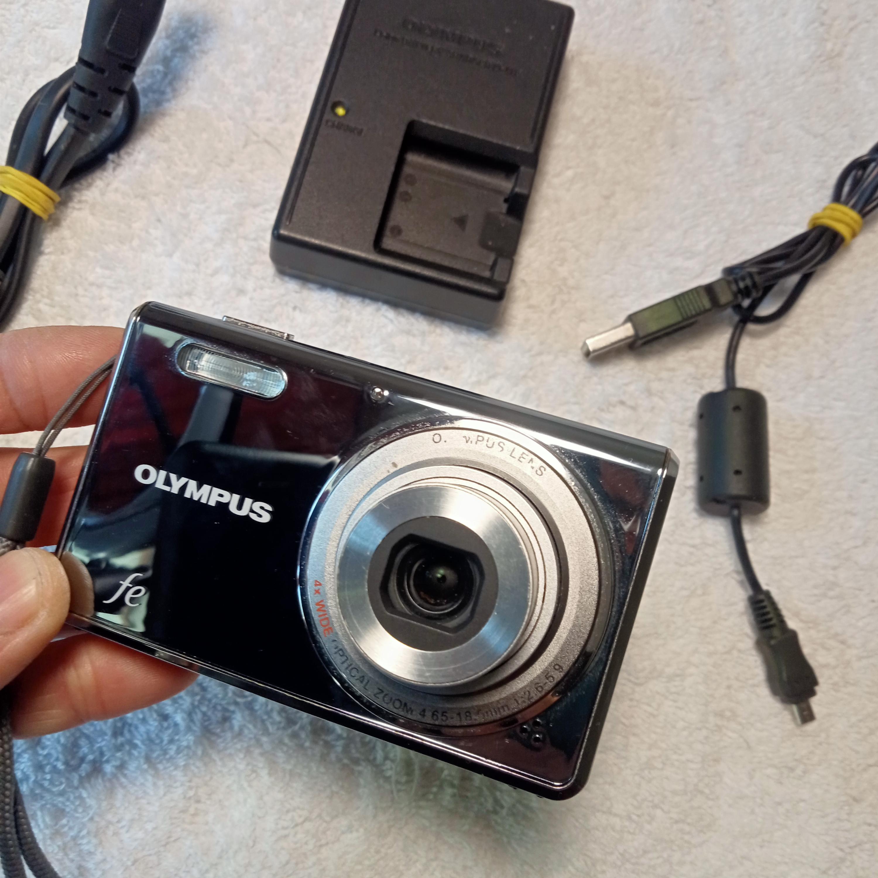 Olympus Fe-4000 Digital Work Camera, Double Layer Crystal Mirror