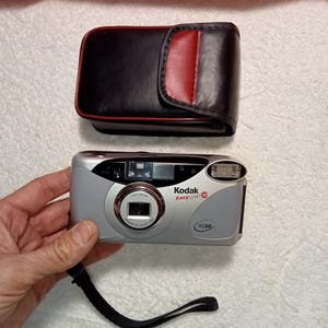 Vintage Kodak Load 35 working camera, 35mm film camera, 29mm fixed focus lens, built-in flash