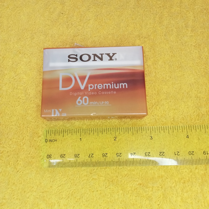 Mini DV Camcorder Cassette Pack Sony DV Premium Digital Video Cassette