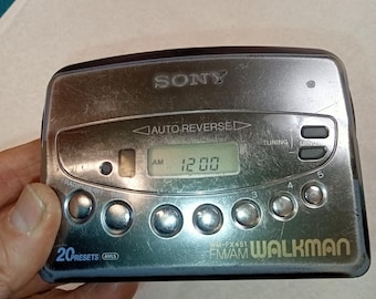 Sony Walkman WM-FX481 Cassette Tape Player (radio Only, FM/AM) - Etsy