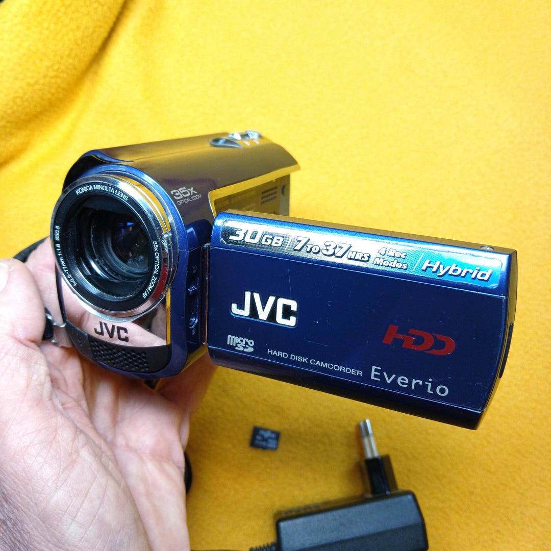 Tested Working JVC Gz-mg330ae, Video Camera, Hard Disk Camcorder