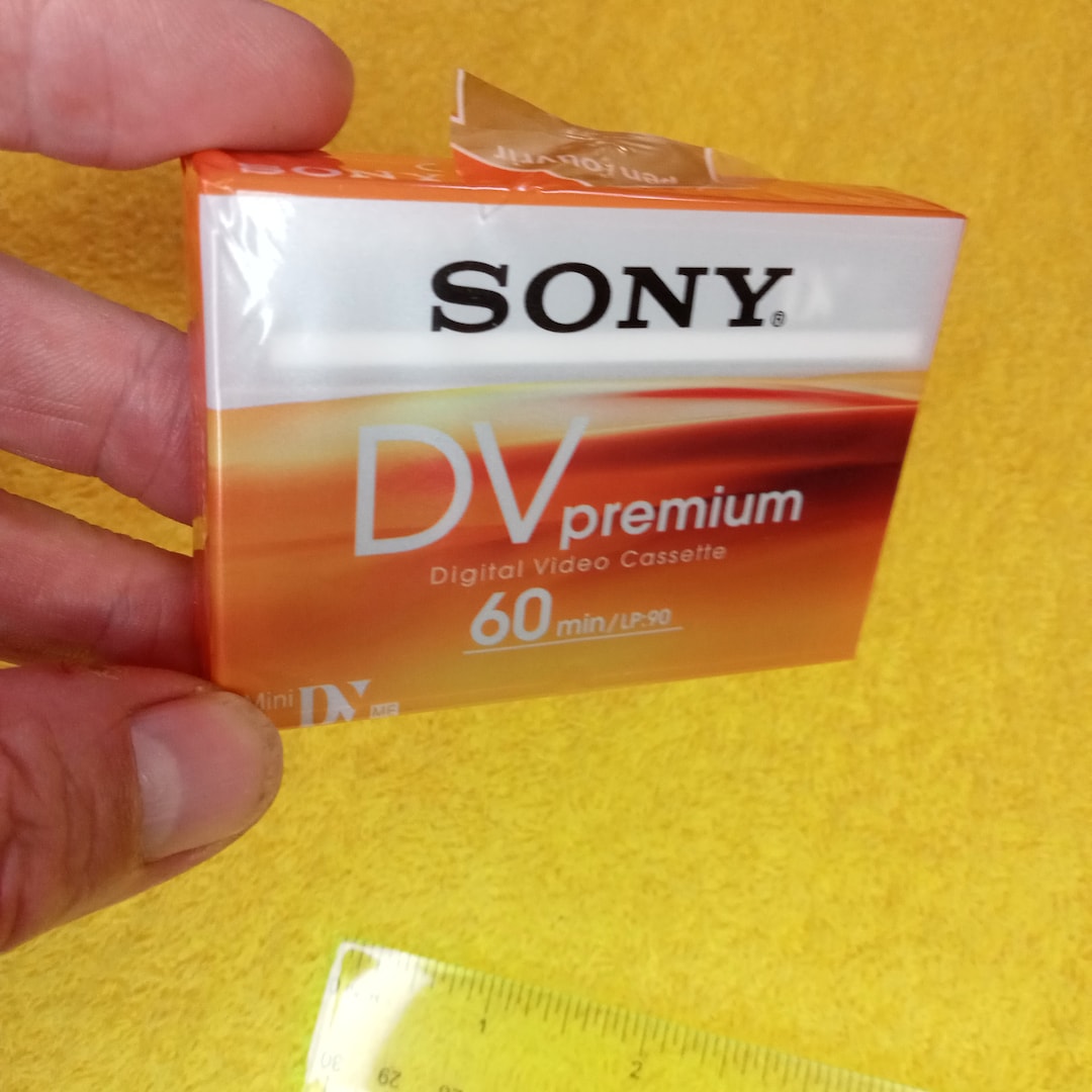 Mini DV Camcorder Cassette Pack Sony DV Premium Digital Video Cassette
