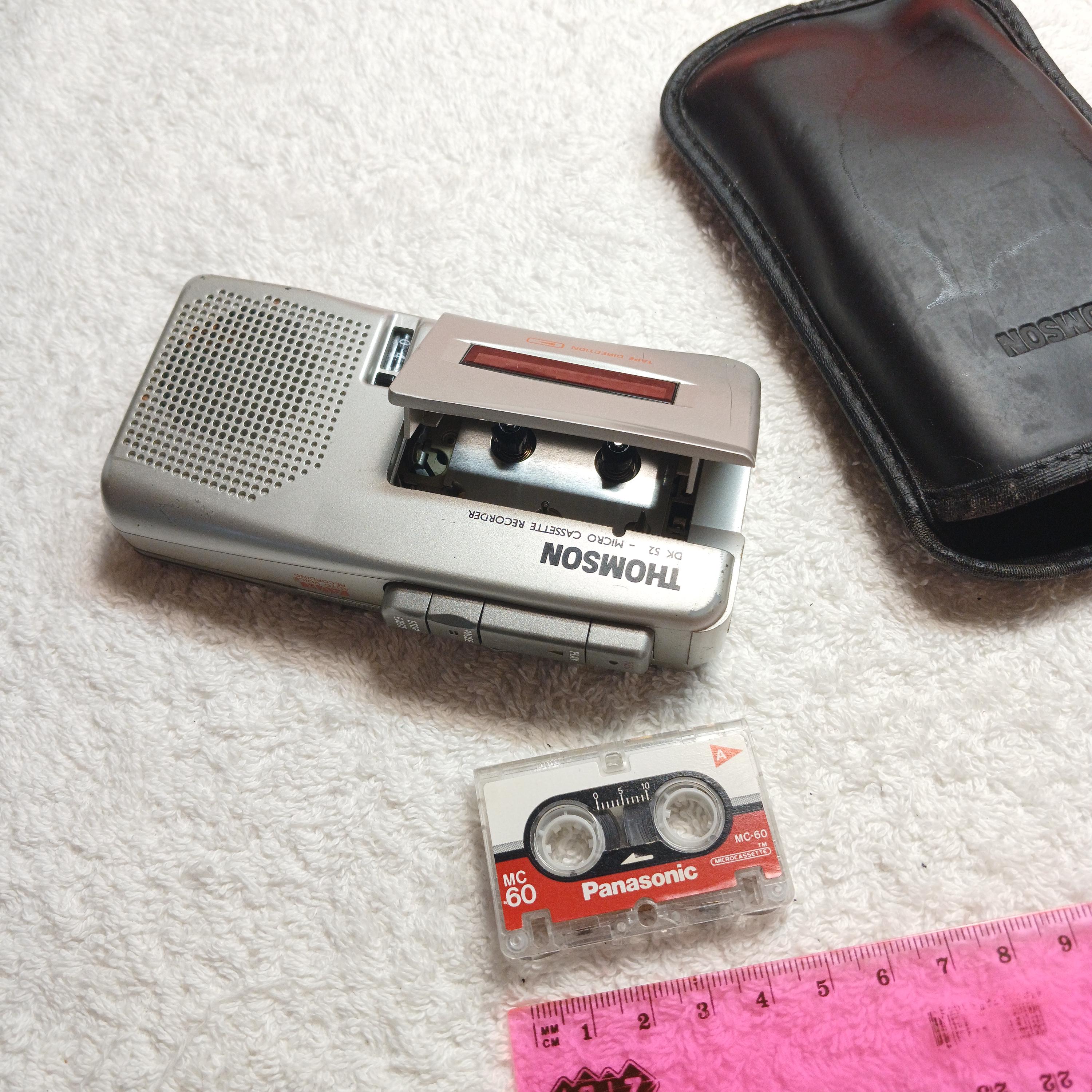①SONYマイクロカセットレコーダー＆②SANYOデジタルボイスレコーダー Voice recorder 90s - Etsy 日本
