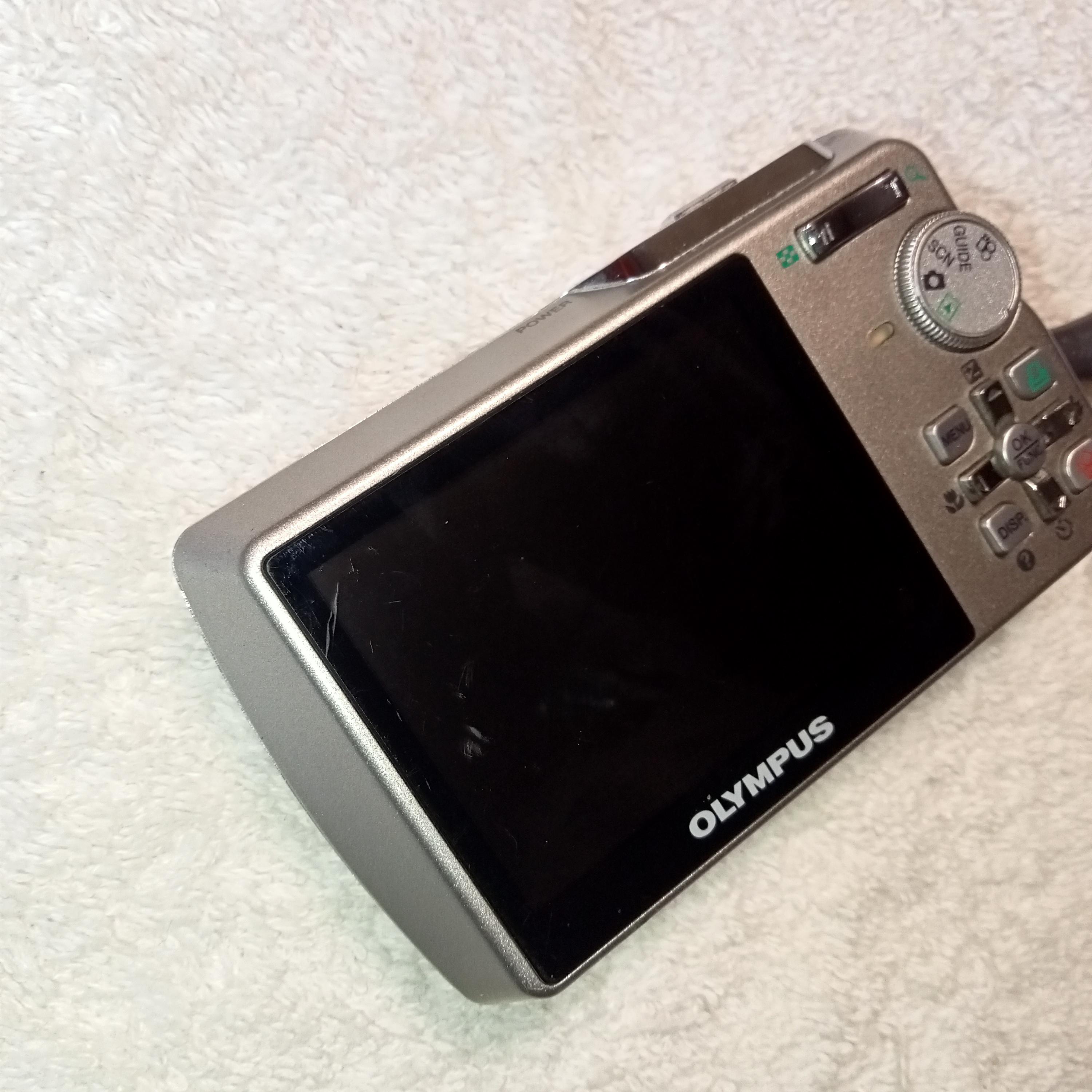 Working Digital Camera Olympus Mju 750, 5x Optical Zoom, Compact