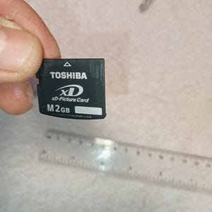 Karta pamięci roboczej Toshiba Olympus XD-Picture Card, karta cyfrowa 2GB, karta pamięci do niektórych modeli aparatów cyfrowych Olympus, Japonia