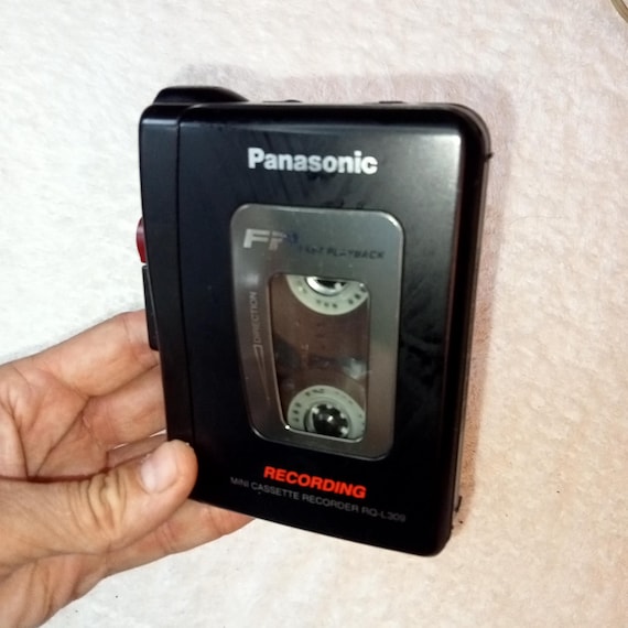 Working Mini Cassette Voice Recorder, Panasonic RQ-L309 Working Mini Cassette Voice Recorder, Panasonic RQ-L309