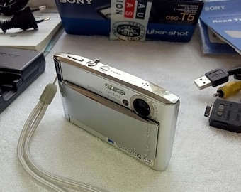 Sony Cyber-shot DSC-T300 Compact Digital Camera Silver Tested