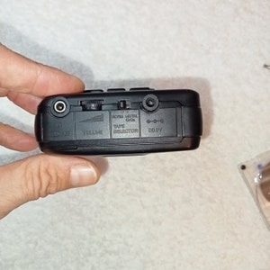 AIWA HS-PS110 Kassettenrekorder Stereo-Kassettenspieler Tragbarer Kassettenspieler Vintage Schwarz AIWA Plattenspieler Bild 5
