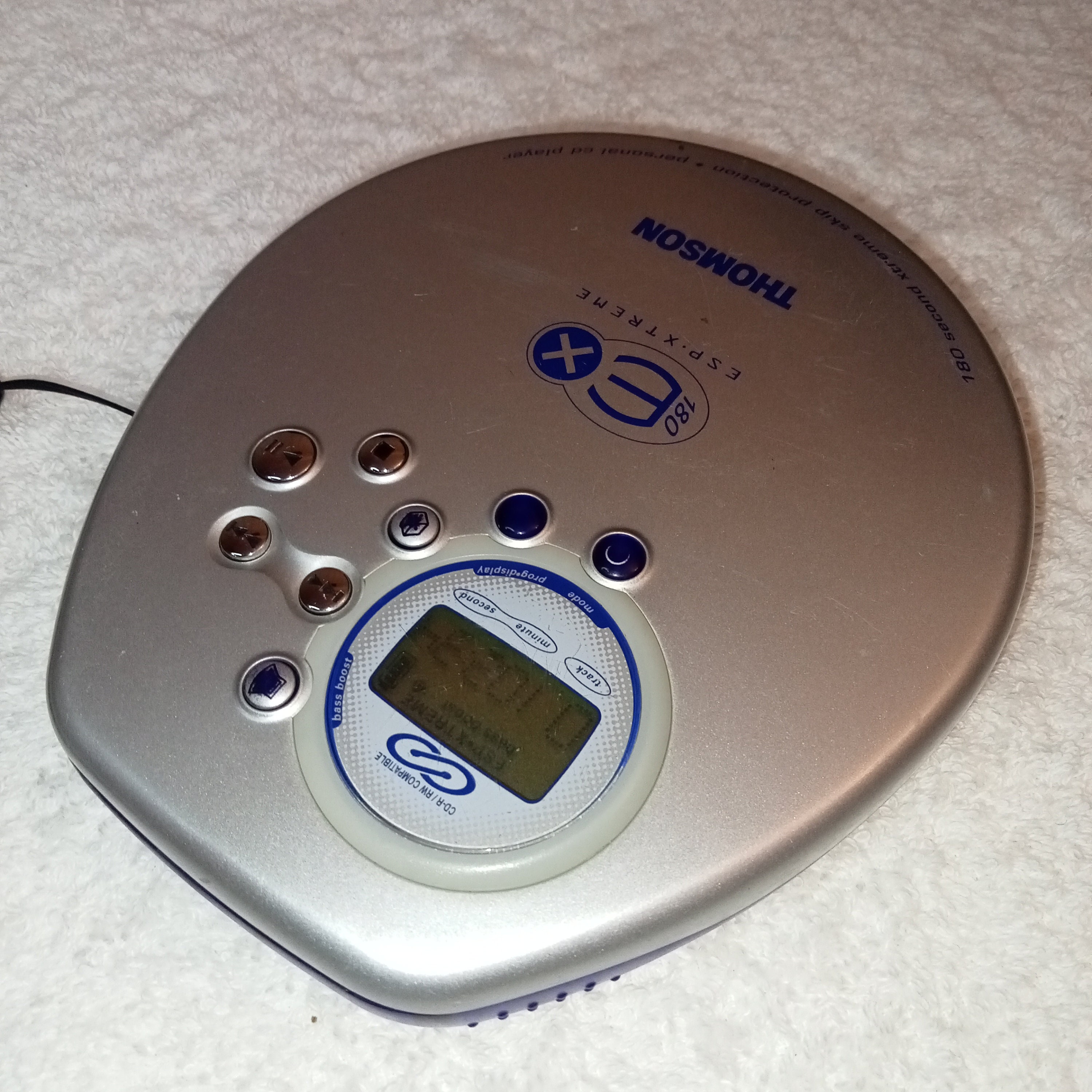 Thomson LAD 898RC Working CD Player Portable CD Player Retro