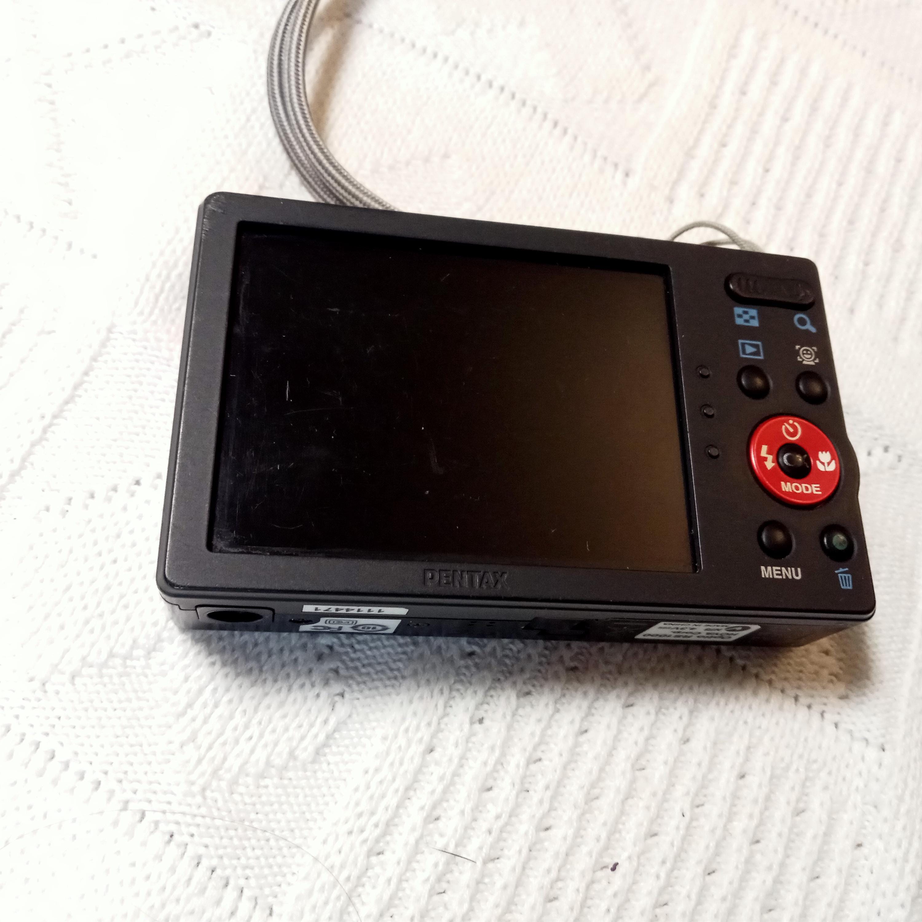 ペンタックス オプティオ RS1000 ワークレッドチェッカーカメラ