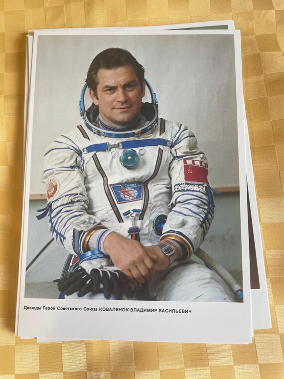 Sowjetische Astronauten,Kosmonauten der UdSSR,Set von 50 vintage