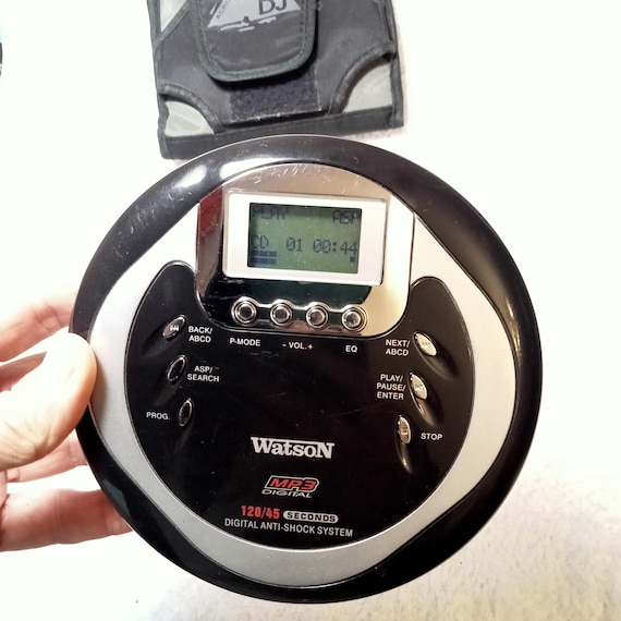 Watson CD7552M Working CD Player,mp3,portable CD Player