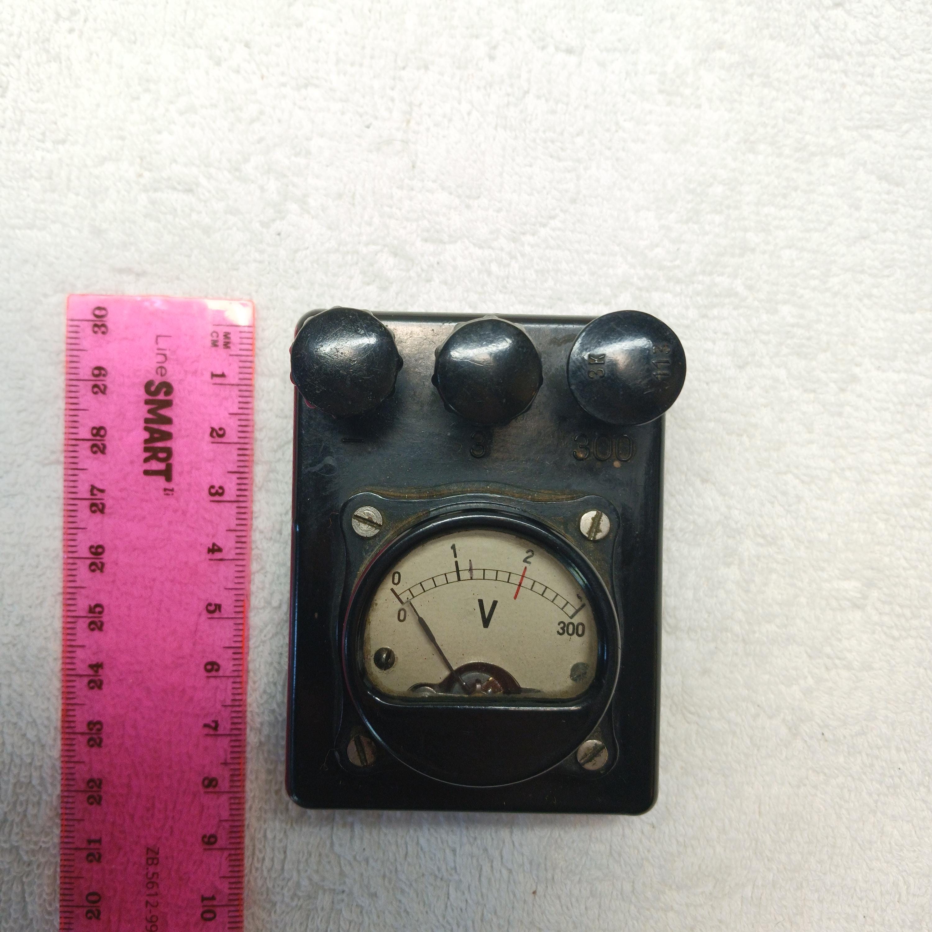 Soviet Meter Vintage Soviet Measuring Device, Voltmeter, Soviet Measuring Device ...